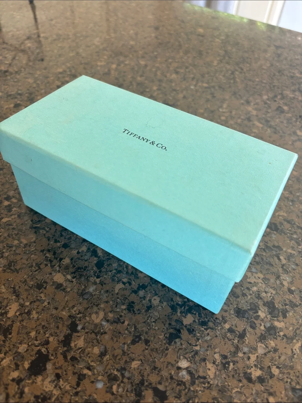 Tiffany & Co. Black Sunglasses with Tiffany Blue Case, and dust bag